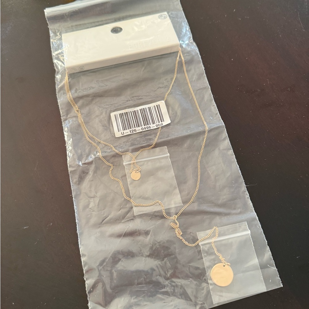 THREE Forever 21 Gold Necklace